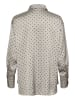 Kaffe Langarm - Hemd KAdonna Baggy fit in Steeple Gray/Black Dot