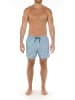 HOM Beach Boxer Ausmane in turquoise print