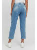 PULZ Jeans 5-Pocket-Jeans in blau