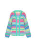 myMo Cardigan in blue multicolor