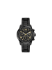 Guess Classic Uhr Edelstahl schwarz