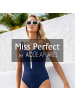 MISS PERFECT Badeanzug New Wave Bañador in Jade