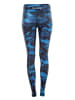 Winshape Functional Power Shape Tights AEL102 in camo blue