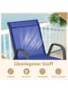 COSTWAY 4er Set Gartenstühle 56x70x84cm in Blau