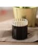 ZOHA Glas 2er Set Stripe Riffel Glas, Glas, Hitzebeständig 200ml in Transparent