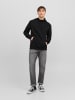 Jack & Jones Hoodie Kapuzen Pullover JJEBRADLEY in Schwarz