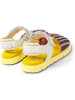 Camper Sandalen " Oruga " in Gelb / Weiß / Rosa