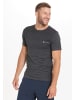 Virtus T-shirt Kampton in 1111 Black Melange