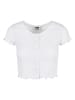 Urban Classics Cropped Tees in white