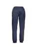 La Martina Blaue Baumwoll-Jogginghose