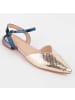 Montevita Ballerinas Baleri9 Gold in Golden