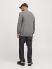 Jack & Jones Strickpullover in Gray Flannel