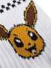 Pokemon 2er Pack Pokemon Socken Pikachu & Evoli Tennissocken Söckchen in weiß