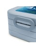 Mr. & Mrs. Panda Lunchbox Walfisch Thunfisch Design ohne Spruch in Blau Pastell