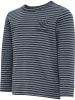 Hummel Druckknopf T-Shirt Hmlmulle Lebensstil Jungen in BLACK IRIS