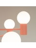 Nice Lamps Kronleuchter ORBITAL 6 pink H 230 cm
