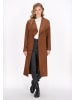 DreiMaster Women Coat in cognac