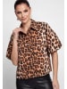faina Women Shirt in brown leo