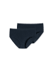 UNCOVER BY SCHIESSER Slip 2er Pack in Dunkelblau