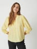 Co'couture Hemd MangoCC Check SS in Pastel Yellow