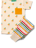 Little Green Radicals Organic T Shirt & Jogger Playset in Bunt