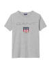 Gant T-Shirt 1er Pack in Grau