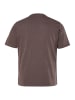 JP1880 Kurzarm T-Shirt in dunkelbraun