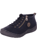 rieker Sneaker in schwarz/leo-nuss/wood