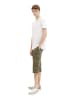 Tom Tailor Shorts Max Fit Hose Seitliche Taschen in Olive