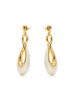 Luxenter Ohrringe Humola aus 18 Karat Gelbgold-HUMOLA