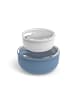Rotho 2er-Set Lunchboxenset ELA in Blau & Weiß