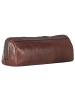 Leonhard Heyden Cambridge Stifteetui Leder 20,5 cm in rotbraun
