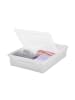 SmartStore 2er-Set Aufbewahrungsbox Bedroller Transparent 60L