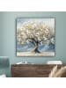 OnlyWow Leinwand Bilder Goldfarben