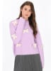 myMo Women Sweater in lilac
