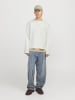Jack & Jones Sweatshirt in Cloud Dancer