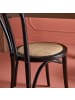 Signature Stühle TROQUET Set von 2 in Schwarz - (W) 42  x (H) 88  x (L) 55  cm