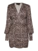 faina Damen Langarmkleid in Beige