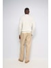Salsa Jeans Pullover Knitted Polo in Light Pearl V2