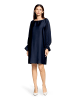 Betty Barclay Midikleid langarm in Night Sky
