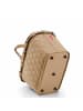 Reisenthel Carrybag - Einkaufskorb (cord dark matcha) in frame rhombus ginger