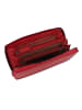 Bugatti Mira Geldbörse RFID Schutz Leder 19 cm rot