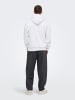 ONLY & SONS Kapuzenpullover in Super Light Grey Melange