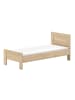 58 aufm Kessel EINZELBETT 90x200 Keelia Eiche Melamin modern