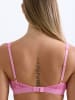 Erlich Textil  ICONIC LACE PLUNGE BH in bubblegum