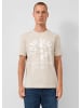 QS T-Shirt in 94D0_helles sand