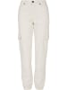Urban Classics Urban Classics Damen Ladies Organic Stretch Denim Cargo Pants in offwhite raw