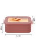 Mr. & Mrs. Panda MEPAL Bentobox Sternzeichen Skorpion Design mit... in Rot Pastell