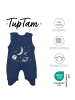 TupTam Baby Strampler mit Aufdruck Spruch 5er Pack in blau/weiß