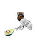 Thomas Sabo Charm-Anhänger Avocado in silber, bunt